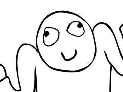 Смайлик пожимающий плечами