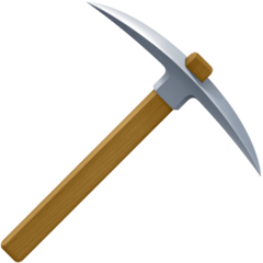 Эмодзи кирка МАЙНКРАФТА