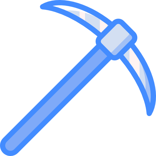 Нарисованная кирка