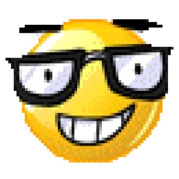 Смайлик в очках анимация