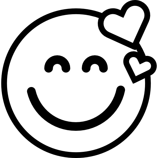 Смайлик радости и счастья