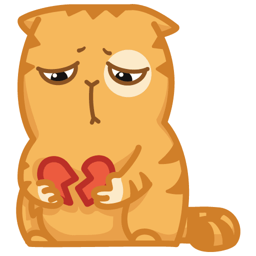 Кот персик ВК