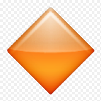 Оранжевый ромб