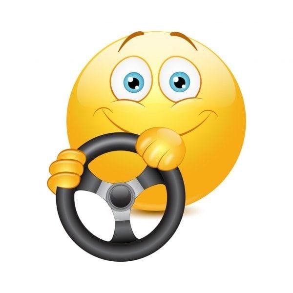 Смайлик шофер