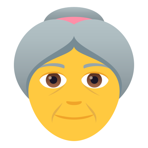 Смайлик бабушка