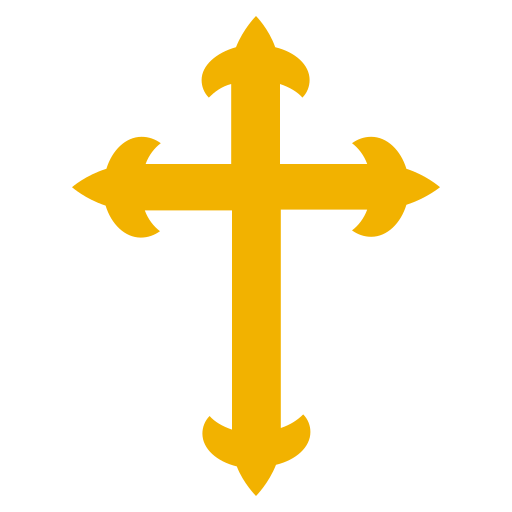 ЭМОДЖИ крест на прозрачном фоне