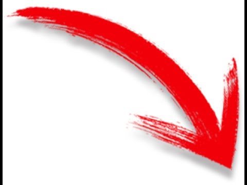 Стрелка краской