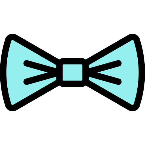 Значок галстук бабочка