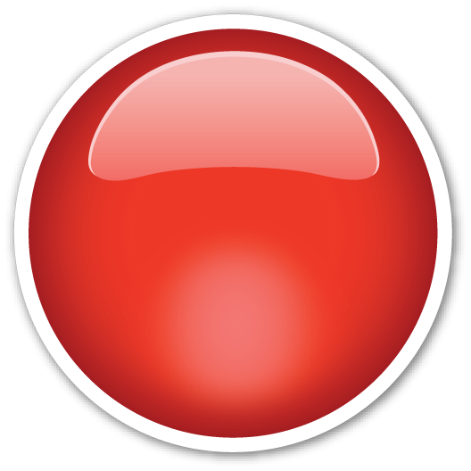 Красная кнопка значок