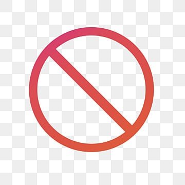 Смайлик запрещающий знак