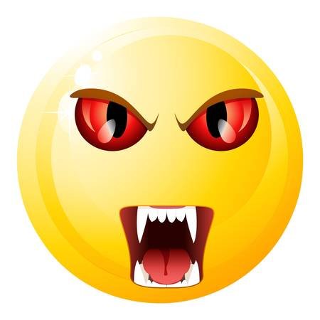 Смайлик грызет