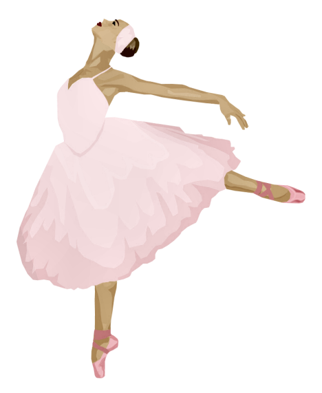 Анимация Танцующая балерина