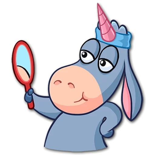 Ослик Элвис Стикеры ВК