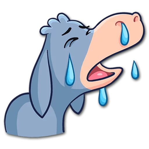 Ослик Элвис Стикеры ВК