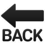 Смайлик стрелка назад