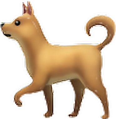 Эмодзи собачья морда