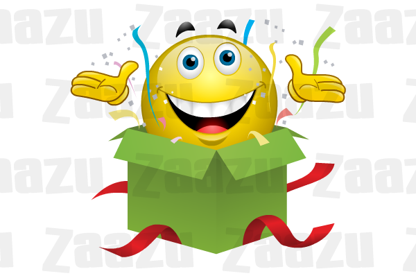 Смайлик подарок