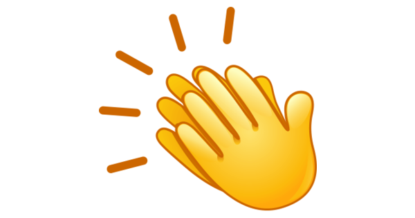 Смайл аплодисменты