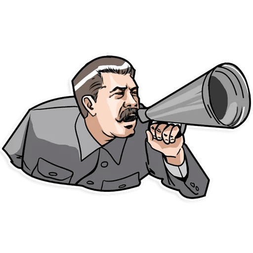 Сталин Стикеры телеграмм