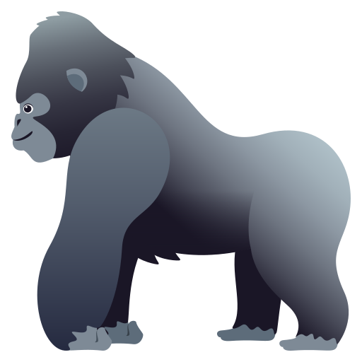 Эмодзи горилла