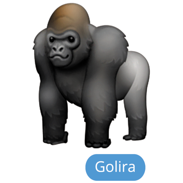 Обезьяна значок