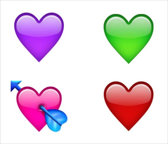 Сердце айфон эмодзи