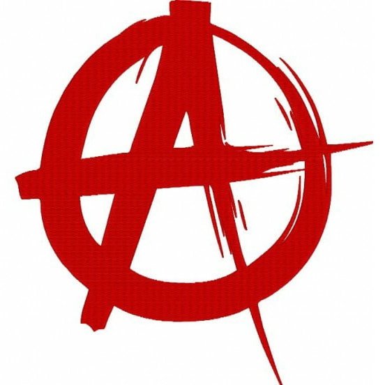 Анархия на прозрачном фоне