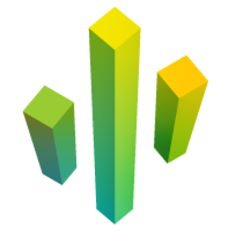 Кактус ЭМОДЖИ на белом фоне