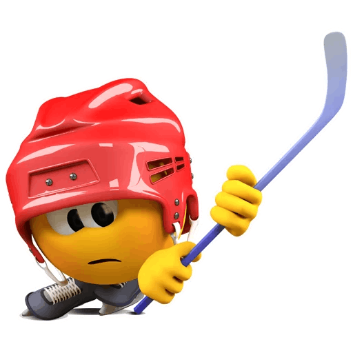 Смайлик хоккеист