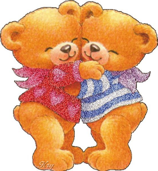 Смайлик объятия символами