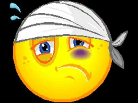 Смайл с подбитым глазом