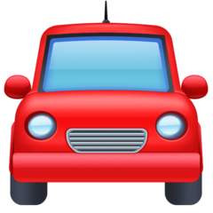 Мультяшная машина с улыбкой