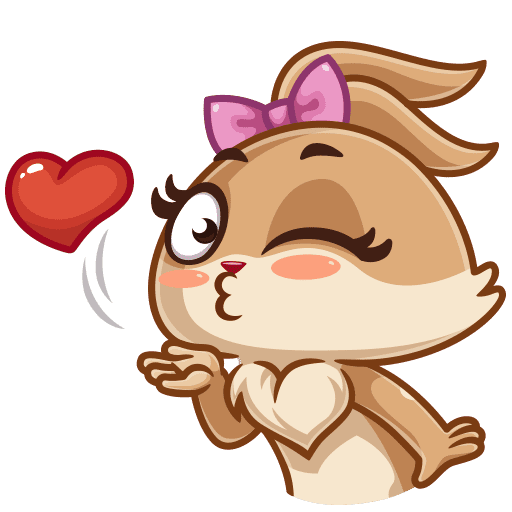 Стикер красиво