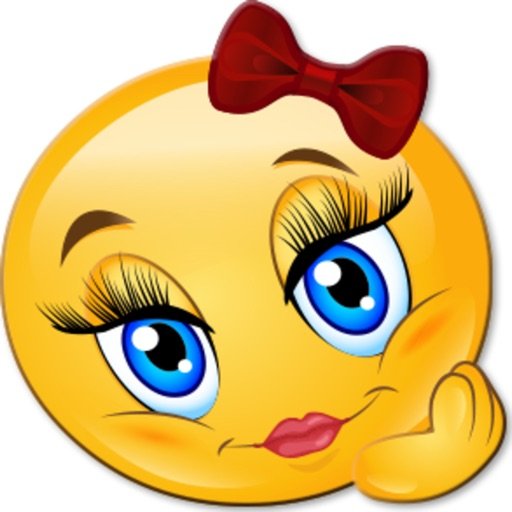 Смайлик девочка