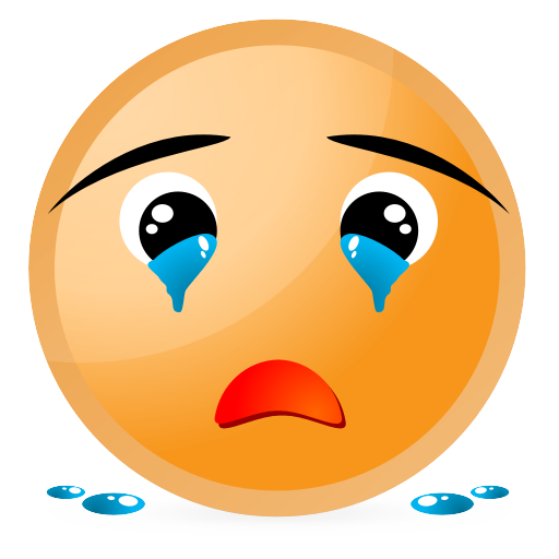 Смайл плачет