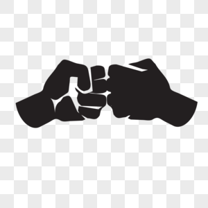 Два кулака вектор