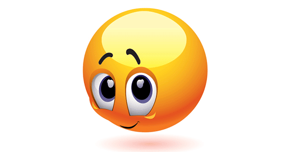 Застенчивый смайлик