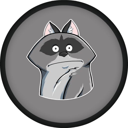 Смайлик енот