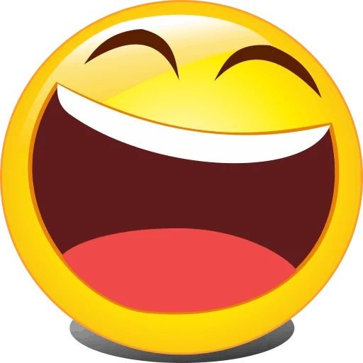 Большой Подмигивающий смайлик