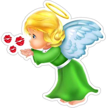 Смайлик Ангелочек