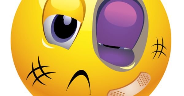 Побитый смайлик