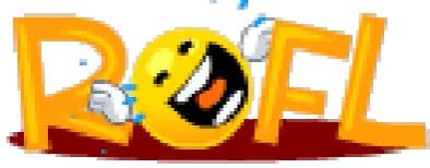 Смайлик катается по полу от смеха