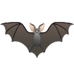 Смайлик летучая мышь