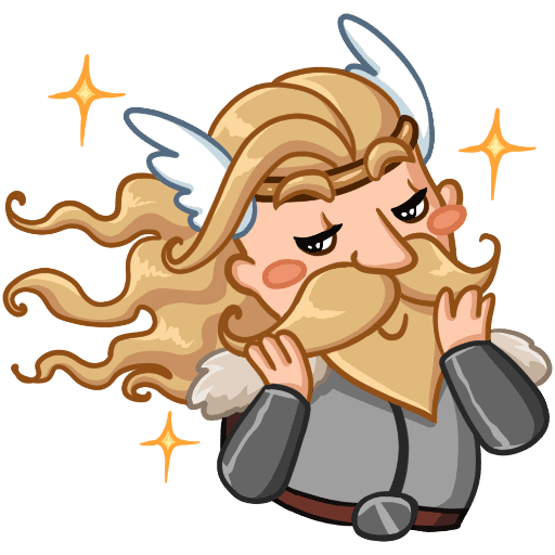 Викинги смайлики Стикеры