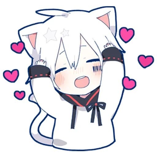 Лайн Стикеры Mafumafu