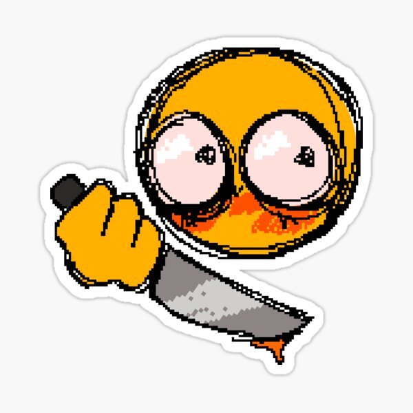 Смайл с ножом