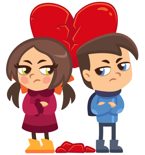 Влюблённые Стикеры