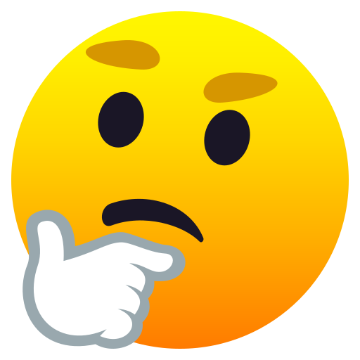 Думающий смайлик