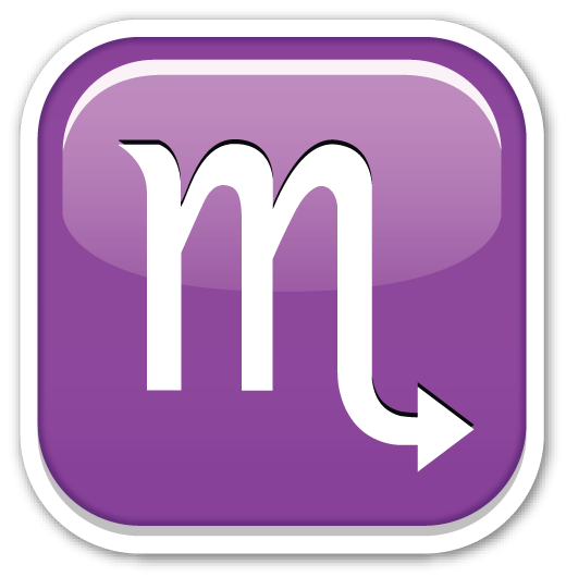 Скорпион знак ЭМОДЖИ