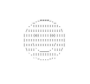 ASCII пончик
